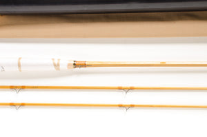 Maxwell Leonard 39-5 Fly Rod 7'6" 2/2 #5 - maker's marking and inscription
