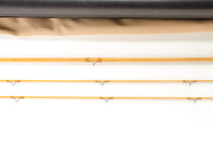 Maxwell Leonard 39-5 Fly Rod 7'6" 2/2 #5 - guide wrapping and spacing