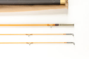 Maxwell Leonard 39-5 Fly Rod 7'6" 2/2 #5 - ferrule detail and joints