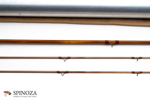 HL Leonard Hunt Model 40-5 Bamboo Fly Rod 8' 2/2 #5 - ferrule detail and joints