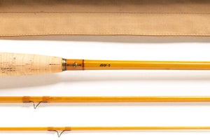 Maxwell Leonard 49DF-5 Fly Rod 7'6" 3/2 #5 - guide wrapping and spacing
