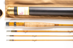 Maxwell Leonard 49DF-5 Fly Rod 7'6" 3/2 #5 - grip and reel seat close-up