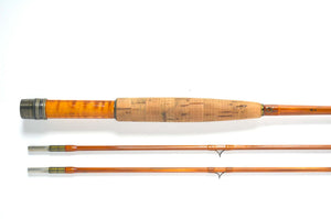Maxwell Leonard 38-4 Fly Rod 7' 2/2 #4 - grip and reel seat close-up