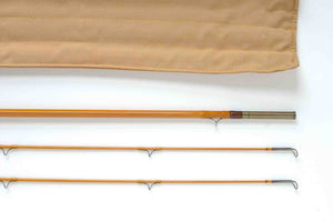 Maxwell Leonard 40M "P" Fly Rod 8' 2/2 #6 - guide wrapping and spacing
