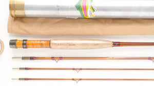 Maxwell Leonard 48-5 Fly Rod 7' 3/2 #5 - grip and reel seat close-up