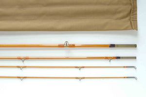 Maxwell Leonard 50DF Fly Rod 8' 3/2 #6 - guide wrapping and spacing