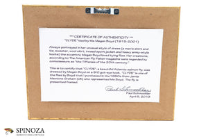 Megan Boyd Framed Fly "Clyde"