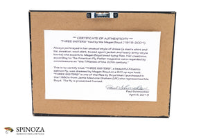 Megan Boyd Framed Fly "Three Sisters"