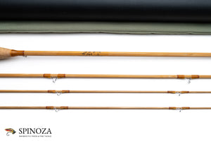 Orvis "Seven Four" Bamboo Fly Rod 7' 3/2 #4 - rod sections with guides