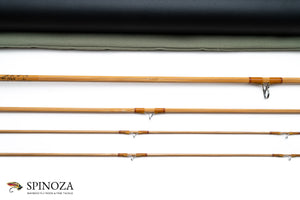 Orvis "Seven Four" Bamboo Fly Rod 7' 3/2 #4 - ferrules and tip detail