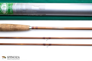 Orvis Battenkill Bamboo Fly Rod 8'6" 2/2 #9 - maker's signature and wrapping