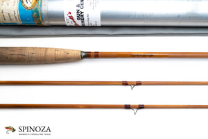 Orvis Battenkill Bamboo Fly Rod 8'6" 2/2 #9 - maker's marking and inscription