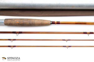 Orvis Manchester Bamboo Fly Rod 8'6" 3/2 #6/7 - maker's marking and inscription