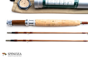 Orvis Midge Bamboo Fly Rod 7'6" 2/2 #5 - grip and reel seat close-up