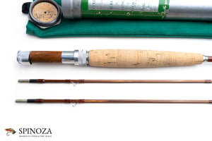 Orvis Midge Bamboo Fly Rod 7'6" 2/2 #5 - grip and reel seat close-up