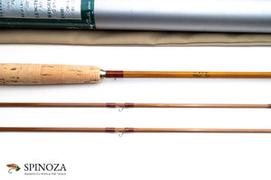 Orvis Midge Bamboo Fly Rod 7'6" 2/2 #5 - maker's marking and inscription