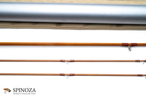 Orvis Midge Bamboo Fly Rod 7'6" 2/2 #5 - guide wrapping and spacing