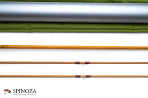 Orvis Nymph Bamboo Fly Rod 7'9" 2/2 #4 - rod sections with wrapping detail