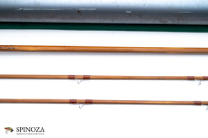 Orvis SSS Bamboo Fly Rod 8'9" 2/2 #10 - rod sections with wrapping detail