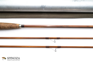 Orvis Shooting Star Bamboo Fly Rod 9' 2/2 #9 - rod sections with wrapping detail
