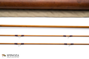 Orvis "Wes Jordan" Model Bamboo Fly Rod 7'6" 2/2 #6 - rod sections with guides