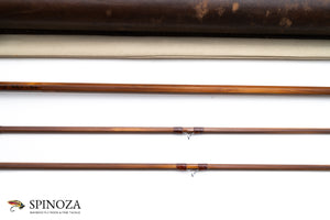 Orvis Wes Jordan Bamboo Fly Rod 8'6" 2/2 #9 - rod sections with wrapping detail