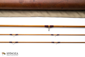 Orvis "Wes Jordan" Model Bamboo Fly Rod 7'6" 2/2 #6 - ferrules and tip detail