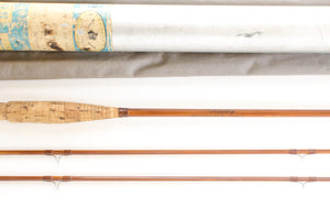 Orvis Superfine Fly Rod 6'6" 2/2 #6 - maker's signature and wrapping