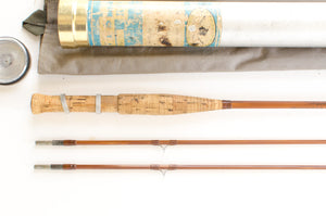 Orvis Superfine Fly Rod 6'6" 2/2 #6 - grip and reel seat detail