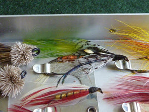 Wheatley Fly Box (large) - with Salmon Flies