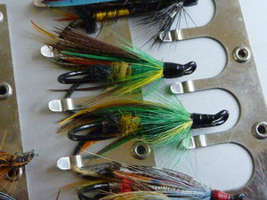 Wheatley Fly Box (large) - with Salmon Flies