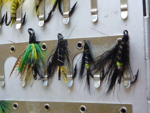 Wheatley Fly Box (large) - with Salmon Flies