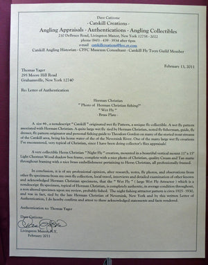 Herman Christian Framed Fly