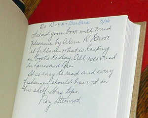 Roy Steenrod Catskill Collectibles - Vise, Game Warden Manual, Book