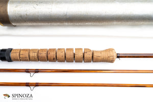 Paul Young Parabolic 15 Bamboo Fly Rod 8' 2/2 #5 - maker signature and rod markings