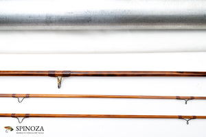 Paul Young Parabolic 15 Bamboo Fly Rod 8' 2/2 #5 - rod sections with wraps