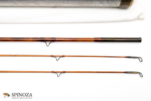 Paul Young Parabolic 15 Bamboo Fly Rod 8' 2/2 #5 - guides and thread wrapping