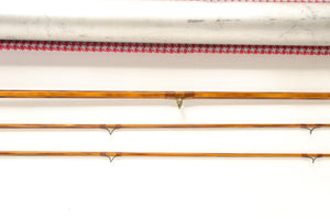 Paul Young Parabolic 15 Fly Rod 8' 2/2 - rod sections with guides and wraps