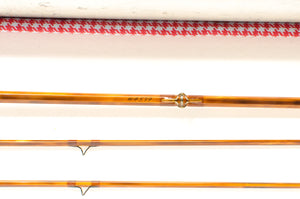 Paul Young Parabolic 15 Fly Rod 8' 2/2 - rod sections with guides and wraps