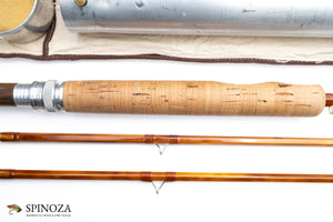 Paul Young Parabolic 18 Fly Rod 9'3" 2/2 #9 - maker signature and rod markings