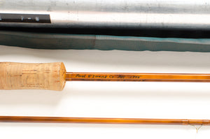 Paul Young Martha Marie Fly Rod 7'6" 2/2 #5 - maker signature and rod markings