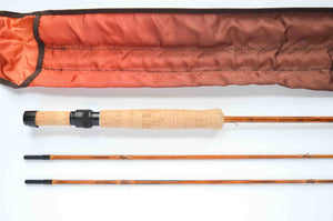 Paul Young Perfectionist Fly Rod 7'6" 2/2 #5 - handle grip and reel seat detail