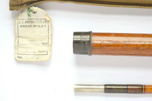 Payne 204 Fly Rod 8'6" 3/2 #5 - rod sections with guides and wraps