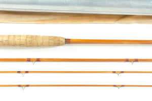 Payne Model 208 Fly Rod 9' 3/2 #6/7 - maker signature and rod markings