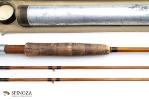 Payne Bamboo Fly Rod 8' 2/2 #5/6 - maker signature and rod markings