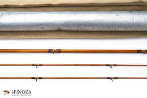 Payne Bamboo Fly Rod 8' 2/2 #5/6 - rod sections with wraps