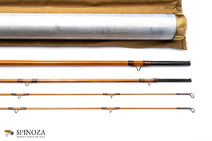 Payne Model 204 Bamboo Fly Rod 8'6" 3/2 #5 - ferrules and tip tops detail
