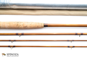 Payne Model 400 Bamboo Fly Rod 9' 3/2 #7/8 - maker signature and rod markings