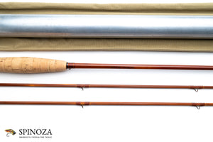 Payne Parabolic Bamboo Fly Rod 7'9" 2/2 #5 - maker signature and rod markings