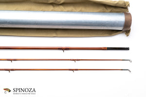 Payne Parabolic Bamboo Fly Rod 7'9" 2/2 #5 - ferrules and tip tops detail